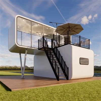 Cabin nghỉ dưỡng hiện đại hai lớp